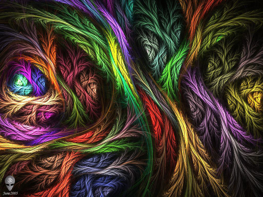Psychedelic Wallpaper HD Background