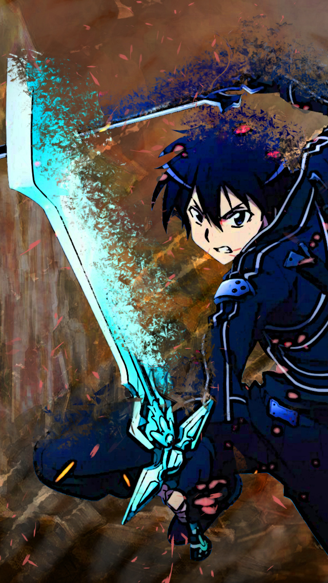Sword Art Online iPhone Shatter Wallpaper By Solywack