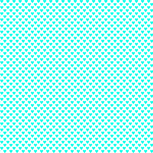 Hearts Background Tileable Aqua Colored Or Wallpaper Image