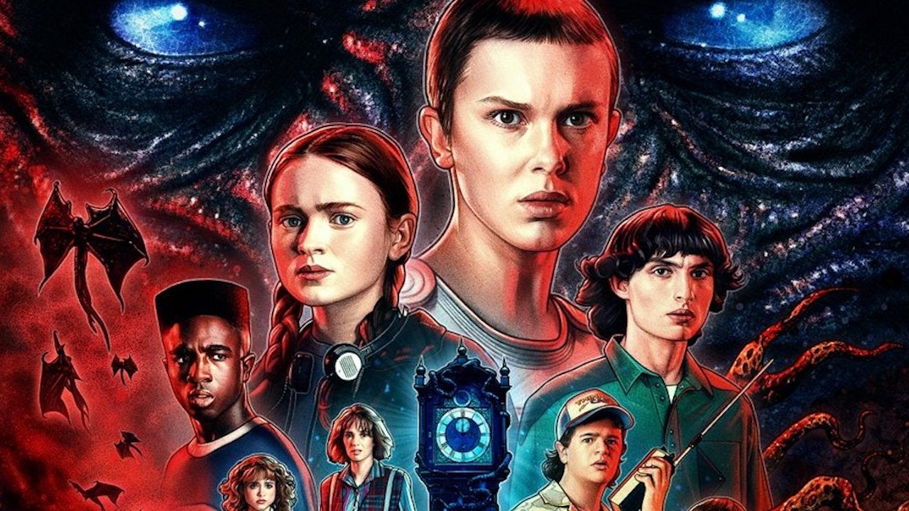 Stranger Things Season 4 Character Art Wallpaper 2K #8821g