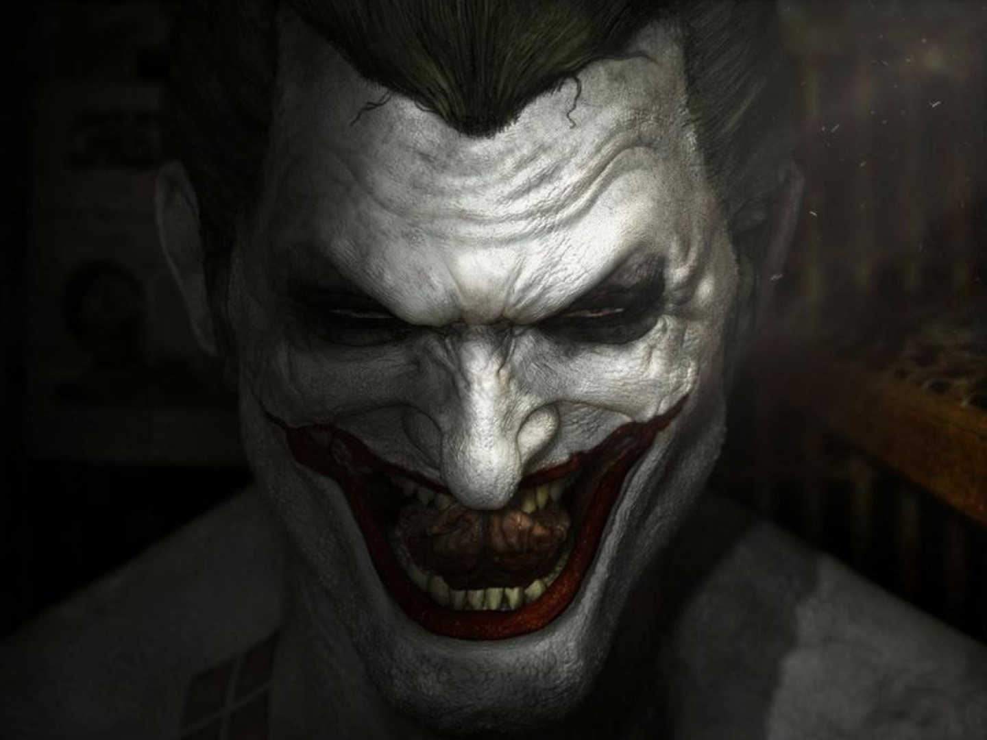 Scary Joker Wallpaper Image