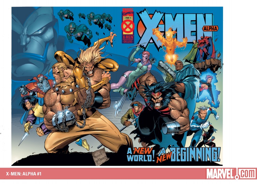 Men Alpha Cover By Joe Madureira Marvel