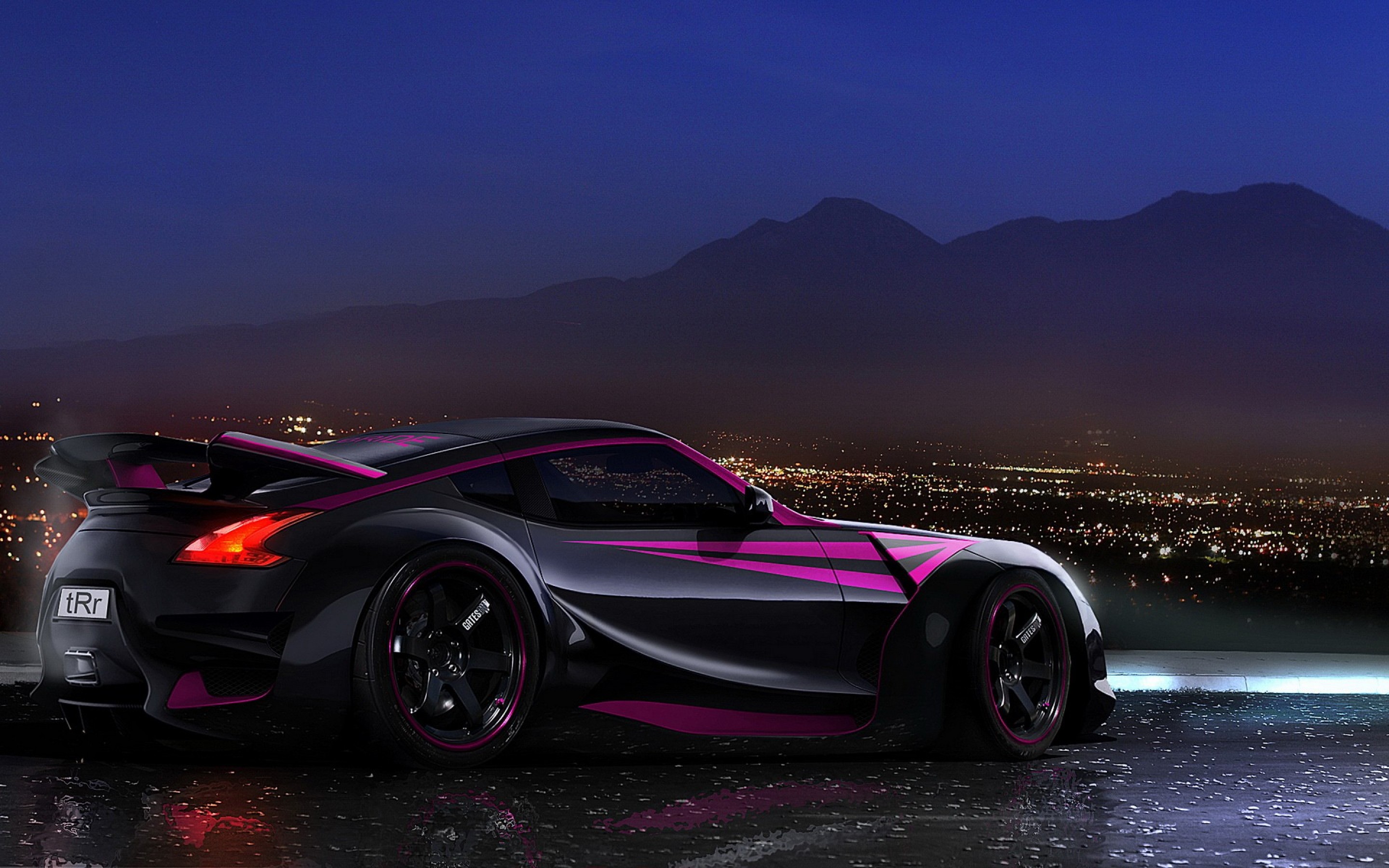 Black Sports Car Hd Wallpaper