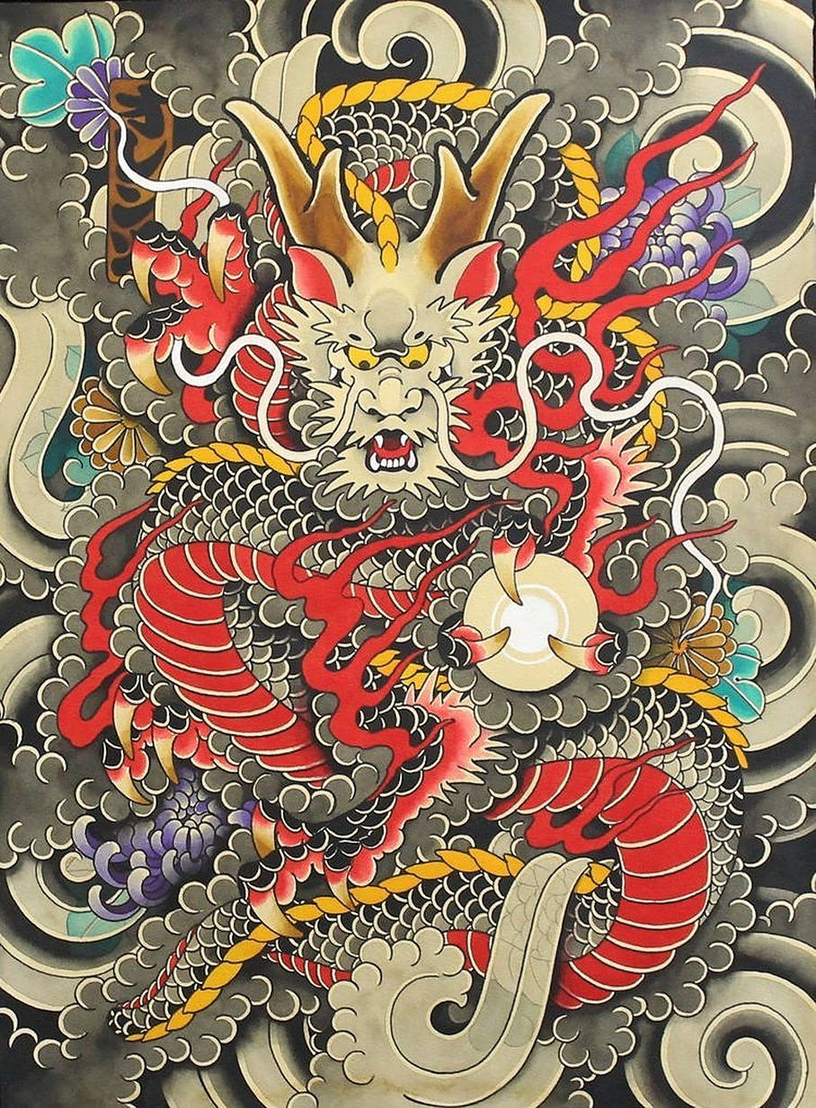 Top Japanese Dragon Tattoo Wallpaper Full HD 4k To Use