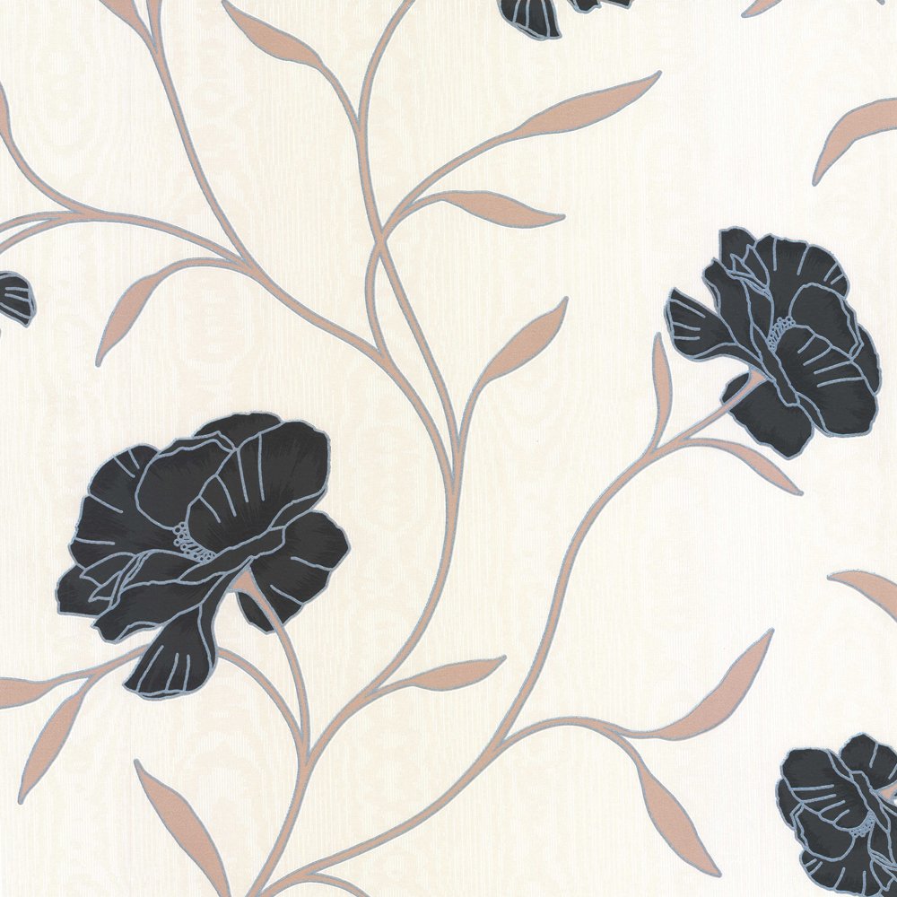 Home Wallpaper Erismann Poppy Floral