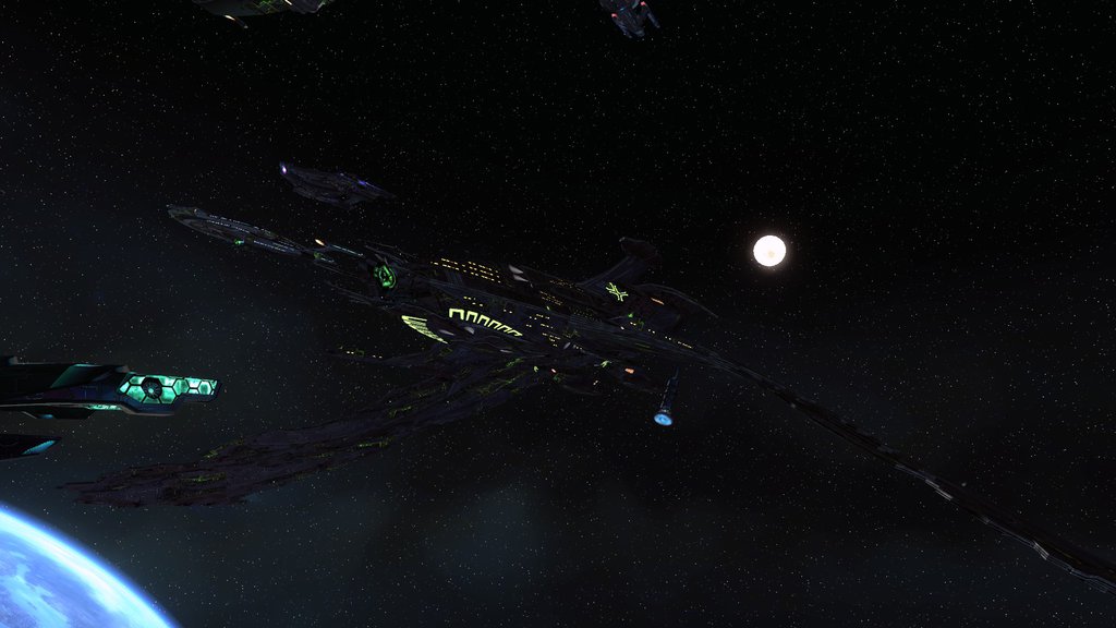 Star Trek Online Romulan Scimitar Warbird By Revan101dd