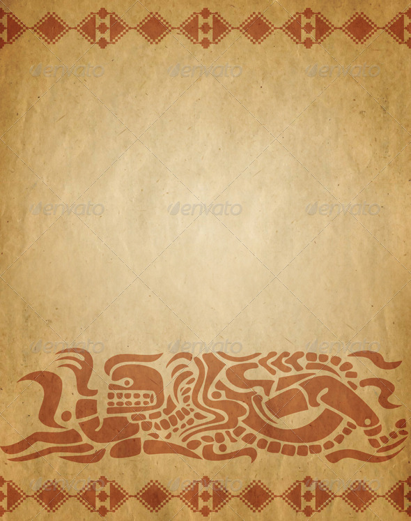 Background In American Indian Style Abstract Background