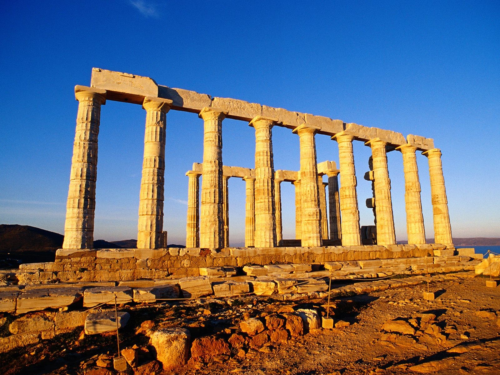 ruins greece ancient HD Wallpaper   General 1056288