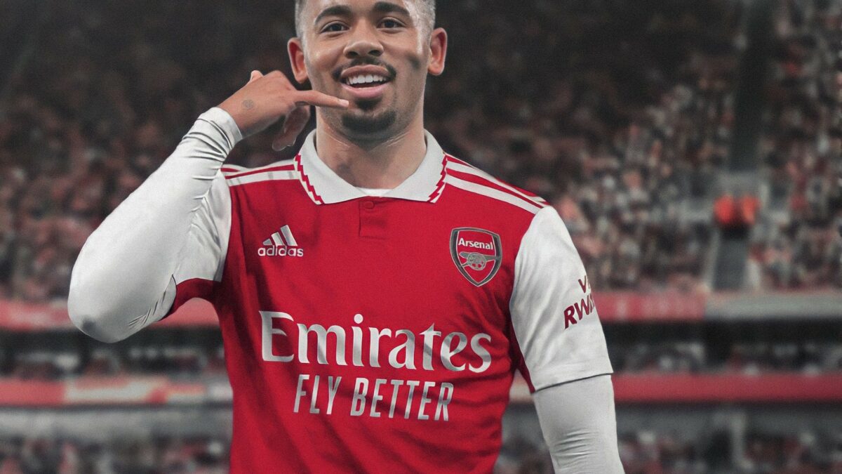 Arsenal Fans Get First Look Pictures Of Gabriel Jesus Being A