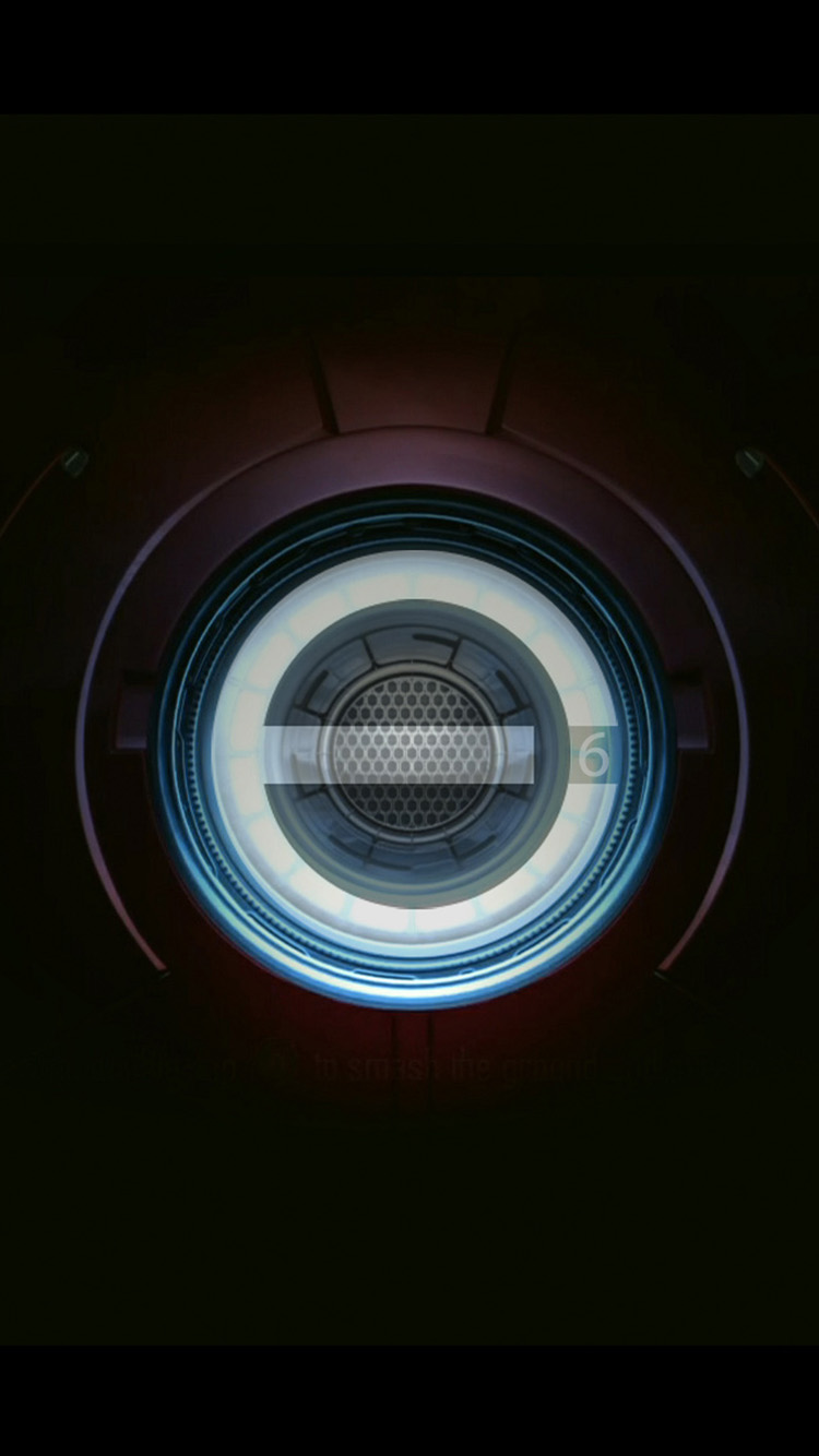 Iron Man Chest Pacemaker Plate iPhone 6 Wallpaper iPhone 6