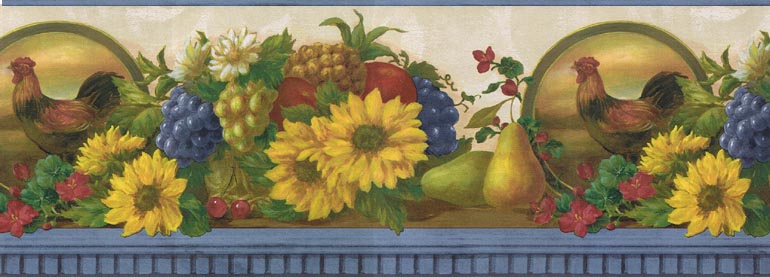 Free Download Sunflower Wallpaper Border Kitchen Weddingdressincom