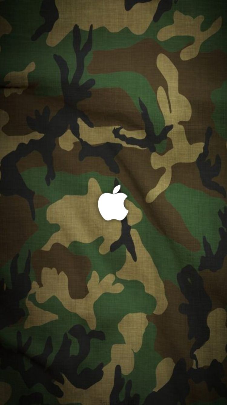 Army apple Iphone wallpaper logo Apple logo wallpaper iphone