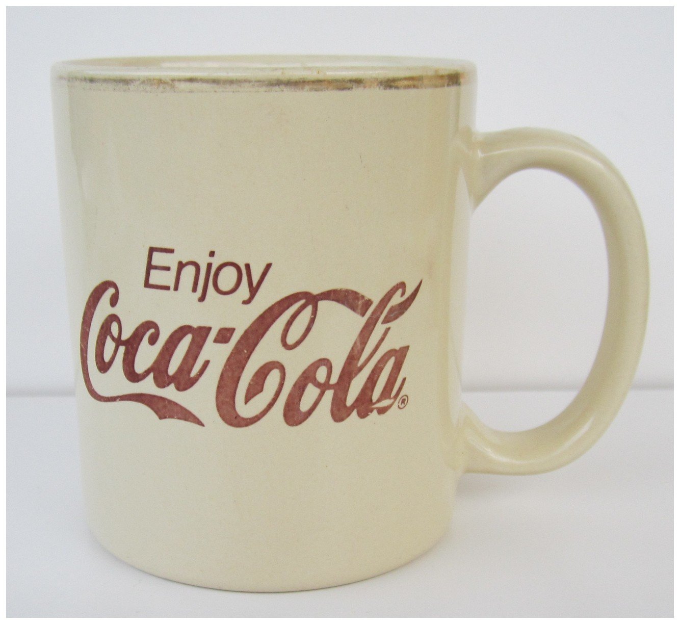 Vintage Enjoy Coca Cola Coke Mug