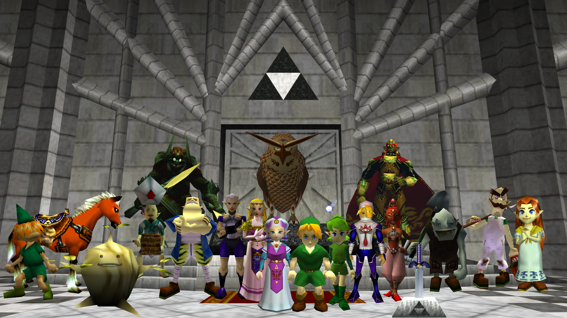 Ocarina Of Time Wallpaper The Legend Zelda