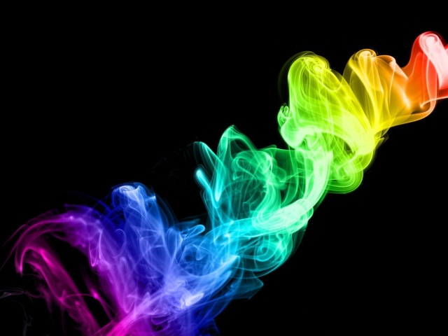 Colorful Smoke Wallpaper Screensaver Pre Id