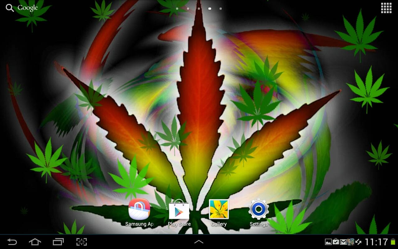 Weed Live Wallpaper Screenshot