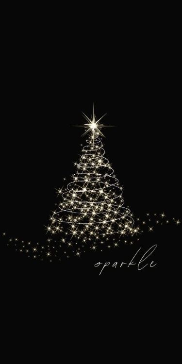 Dark Christmas Aesthetic Wallpaper For iPhone