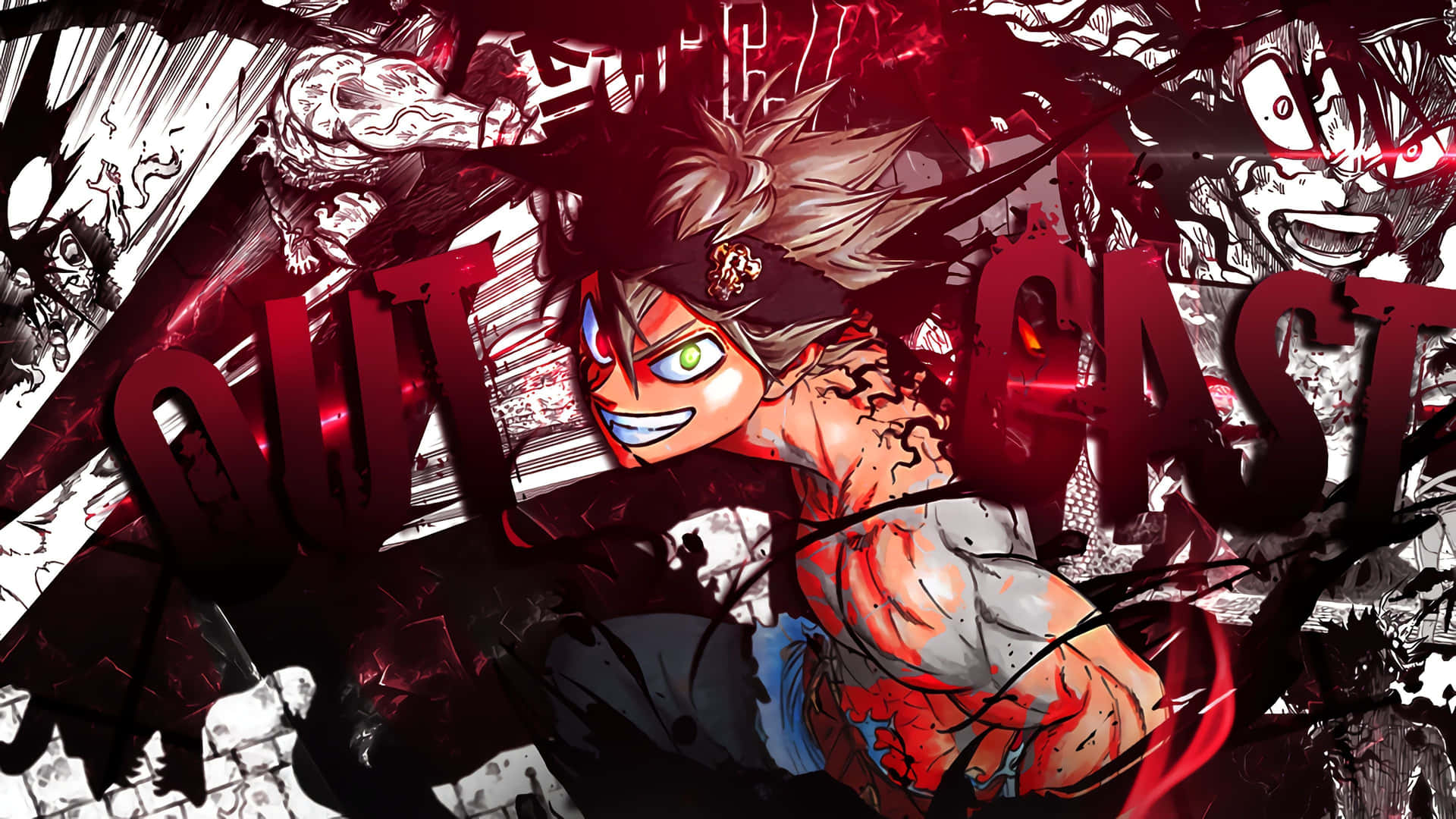 Black Clover Asta Demon Wallpaper