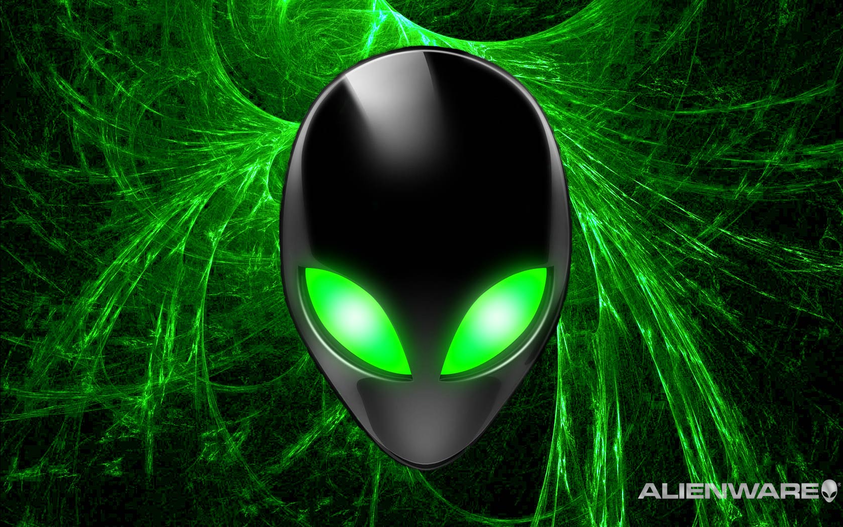 Alienware Green Wallpaper Full HD