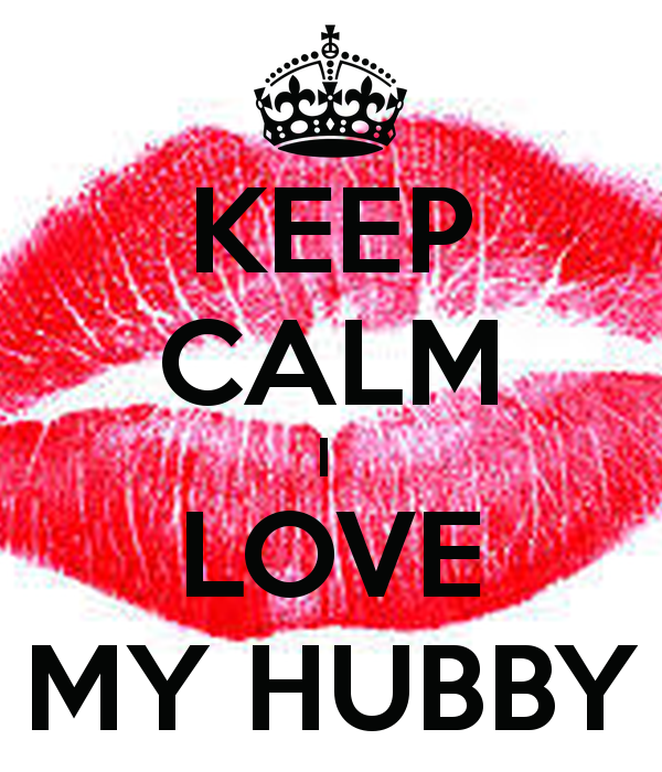 Keep Calm I Love My Hubby And Carry On Image Generator