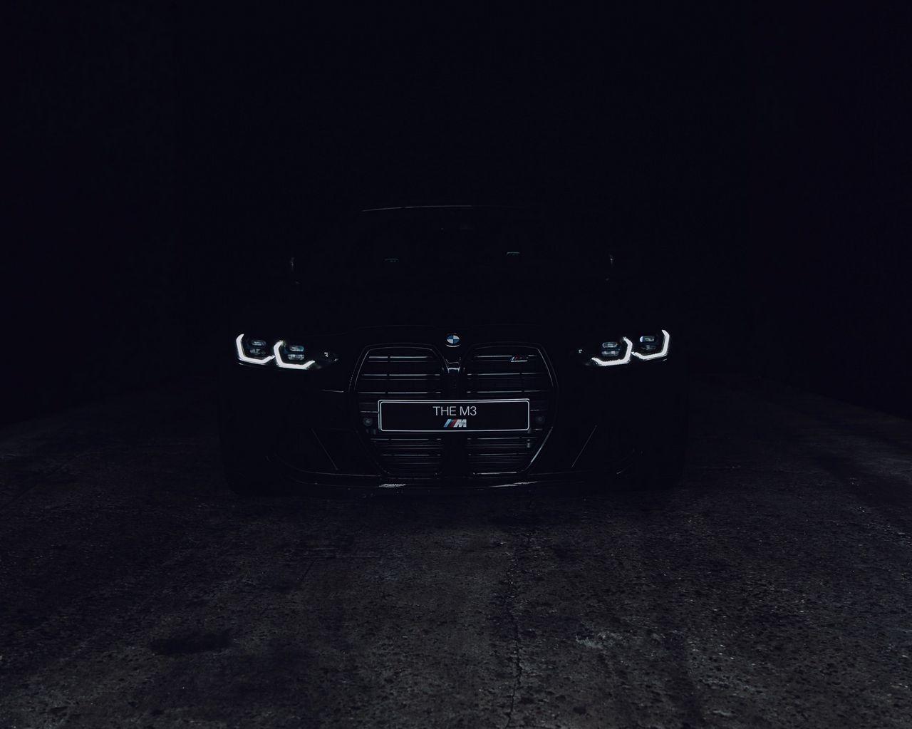Wallpaper Bmw M3 Car Headlights Black