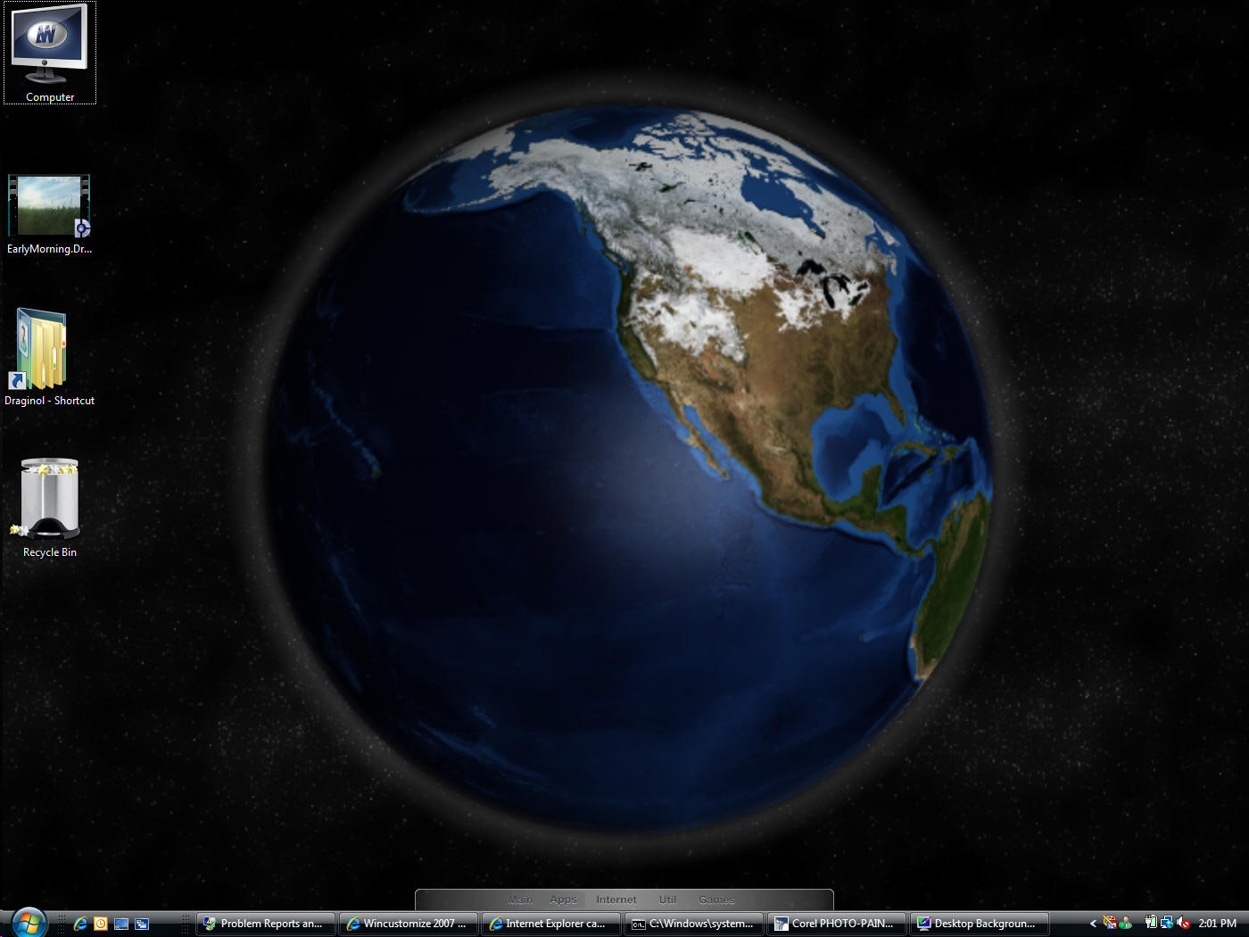 Deskscapes Animated Wallpaper Desktop Earth In HD