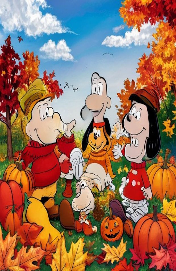 Peanuts Autumn Wallpaper
