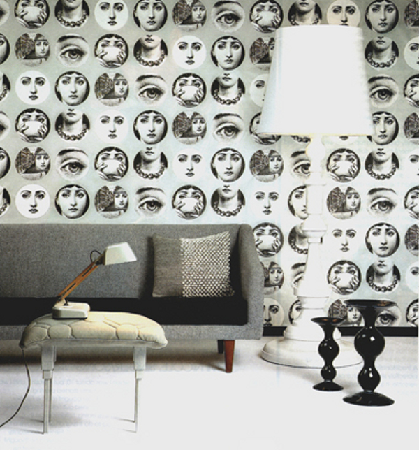 Pep Up Your Walls With Fornasetti Wallpaper