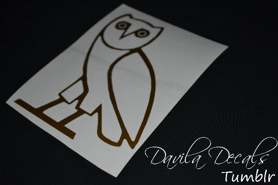 Drake Ovoxo Owl Logo Ovo owl drake sticker