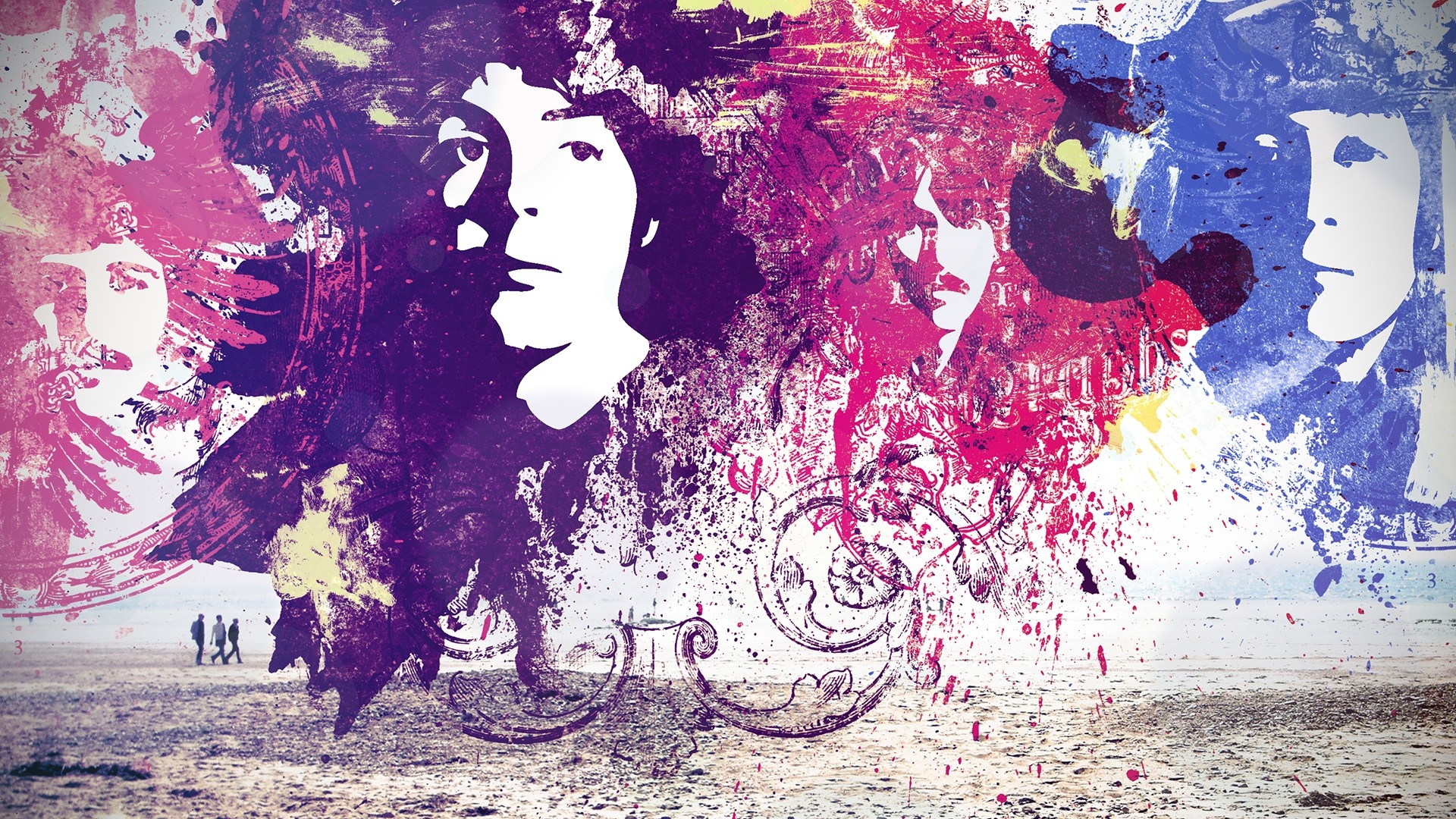 Beatles Backgrounds Free Download