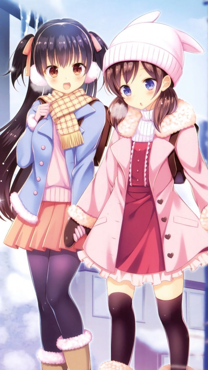 Cute Anime Friends Wallpaper Top