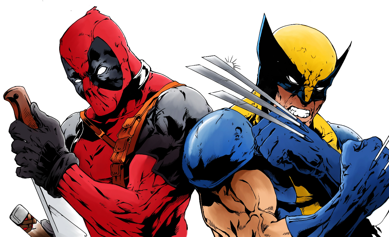 Deadpool And Wolverine By Echudin