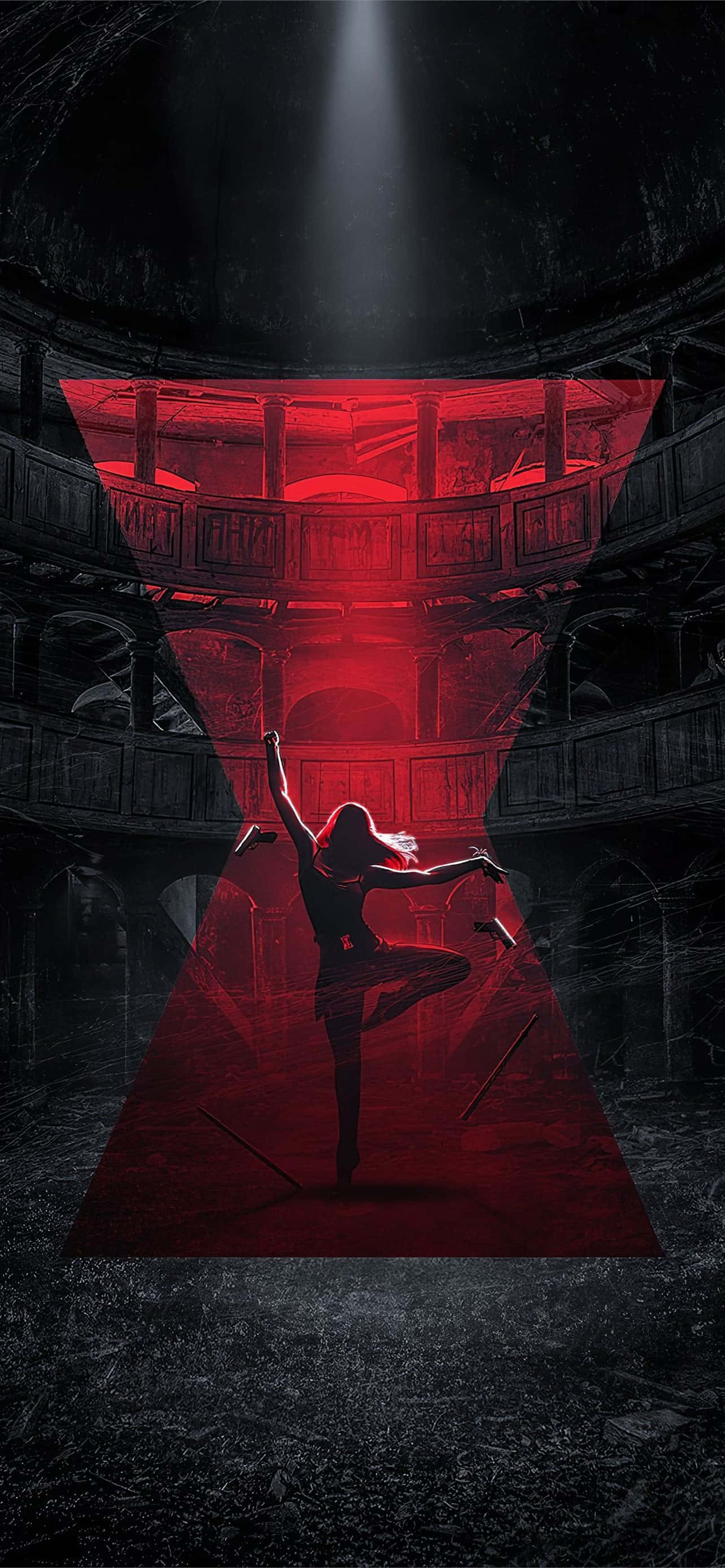 Black Widow iPhone X Wallpaper