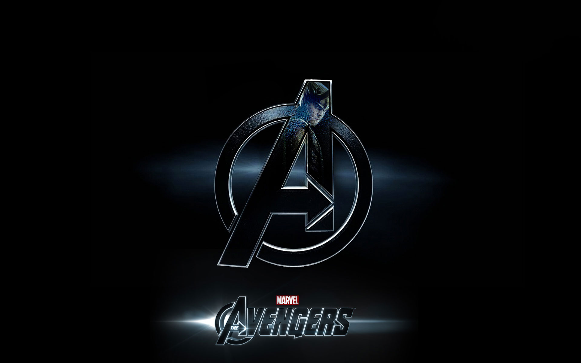 The Avengers Loki Logo Wallpaper Wallpaperhunt