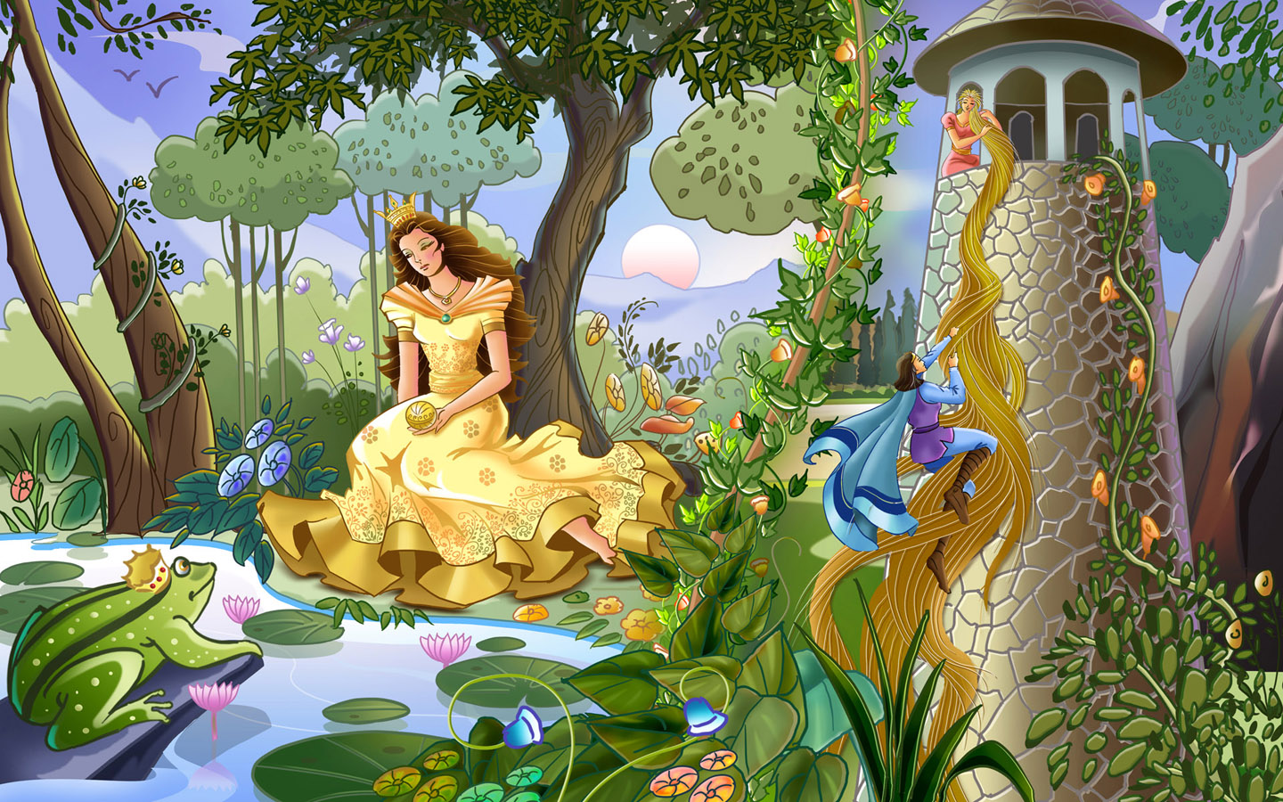 Fairy Tale World Wallpaper HD