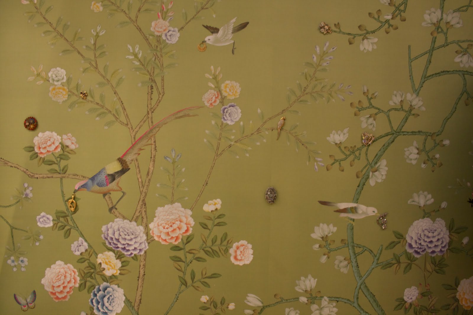 Love This Silk De Gournay Wallpaper Has Been Customised By Williamson