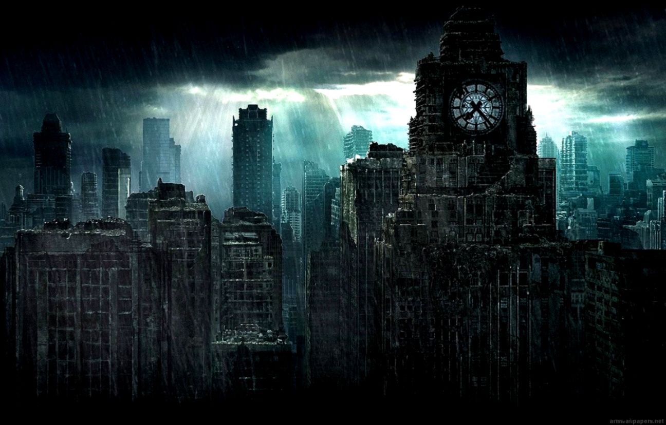 Beautiful Dark City Wallpaper Widescreen All HD