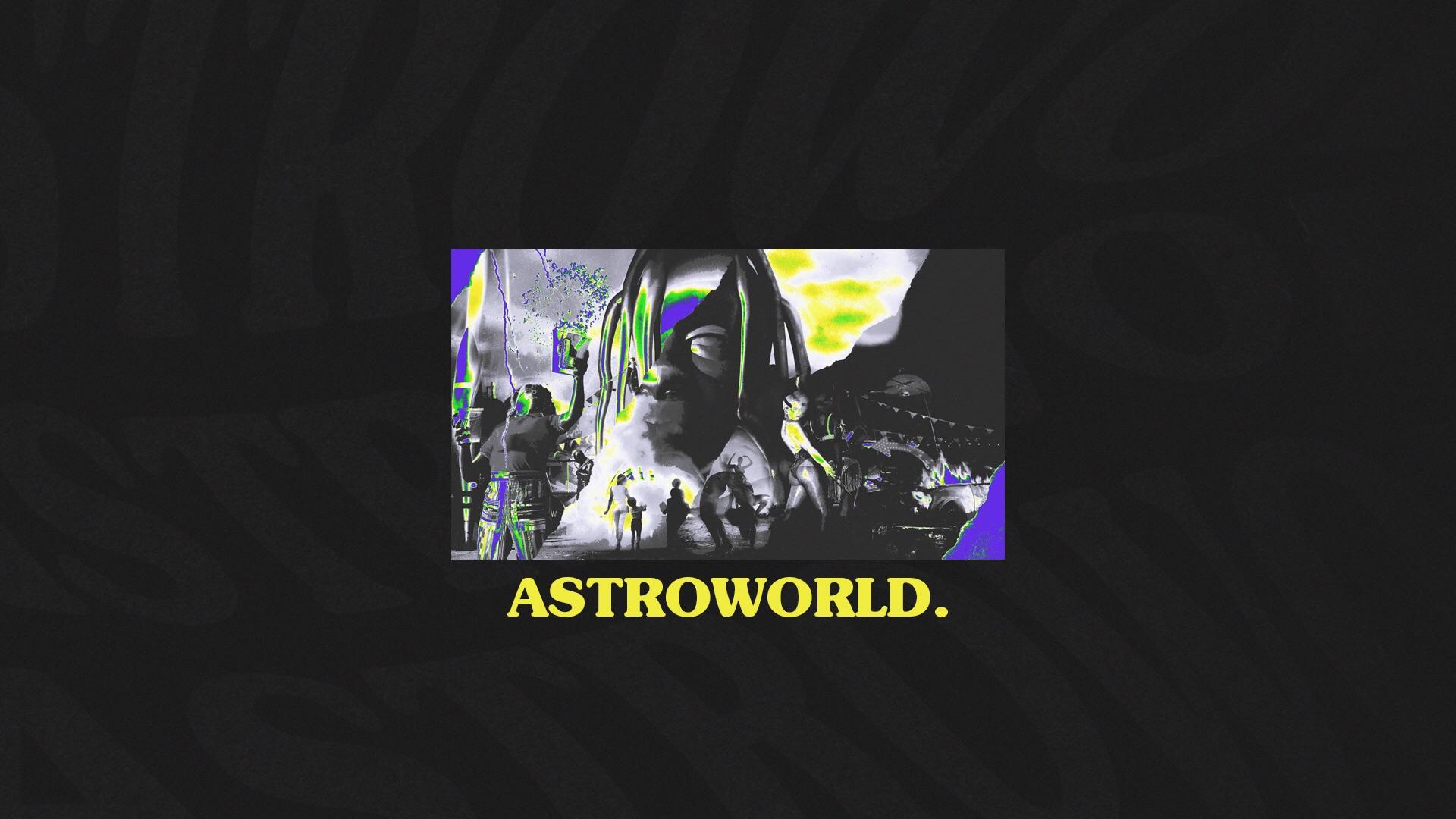 Travis Scott Astroworld Wallpaper  Behance