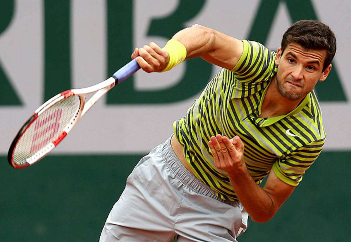 En Sie Kostenlose Grigor Dimitrow Wallpaper