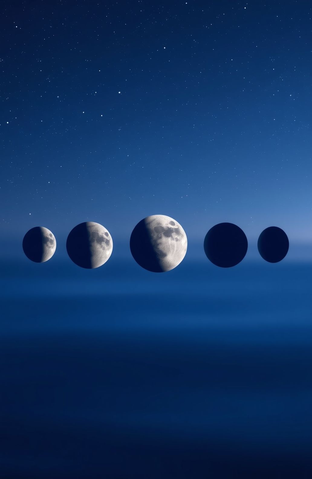 Phases Of The Moon Wallpaper