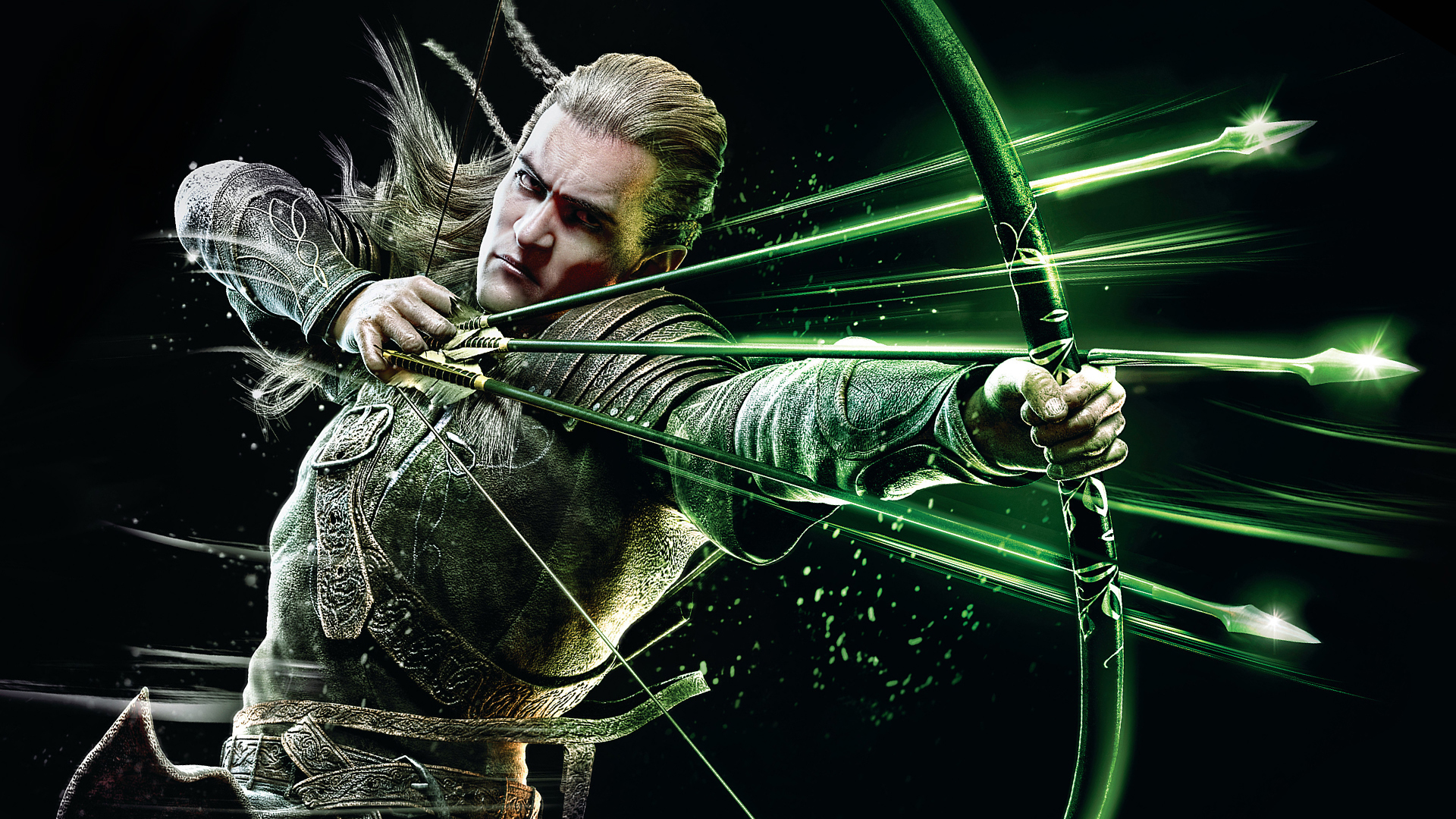 The Rings Archer Warrior Men Elves Games Fantasy Wallpaper Background
