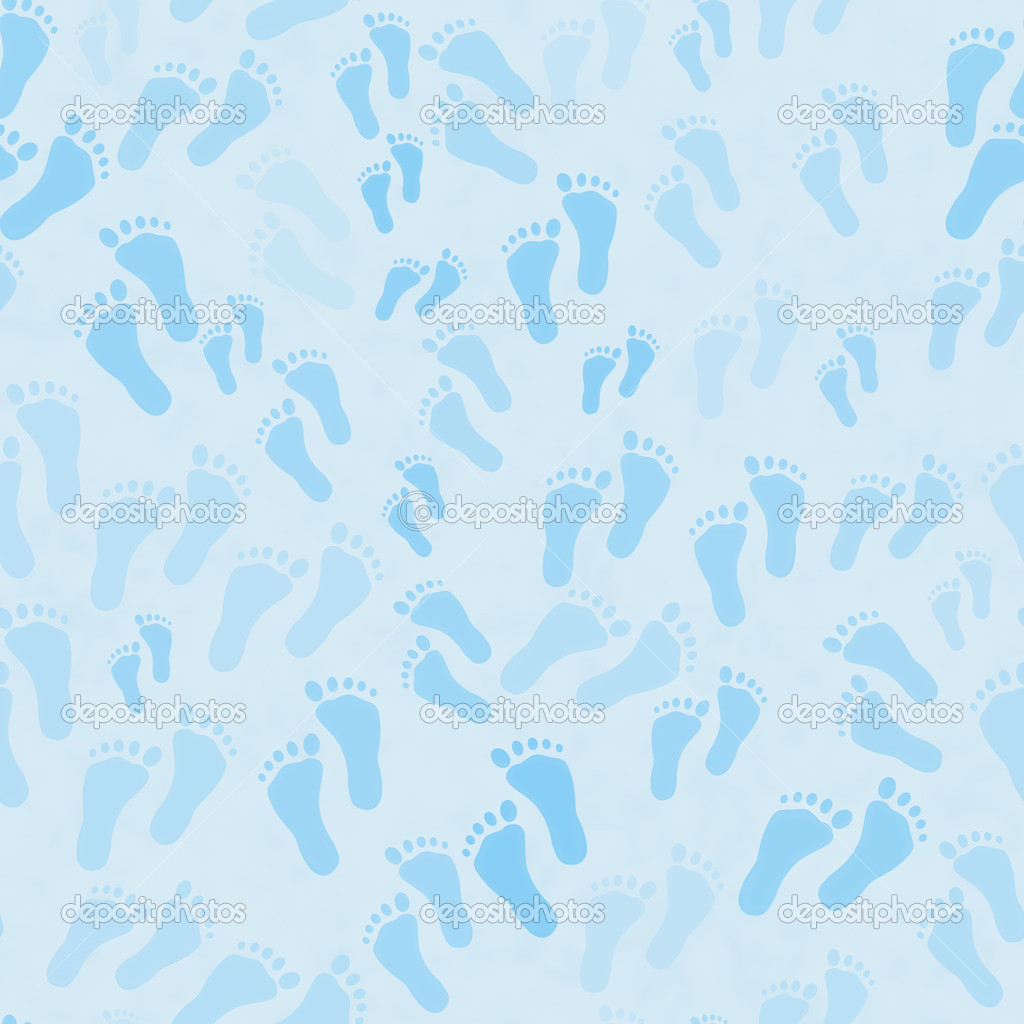 Blue Baby Footprint Background Image Pictures Becuo