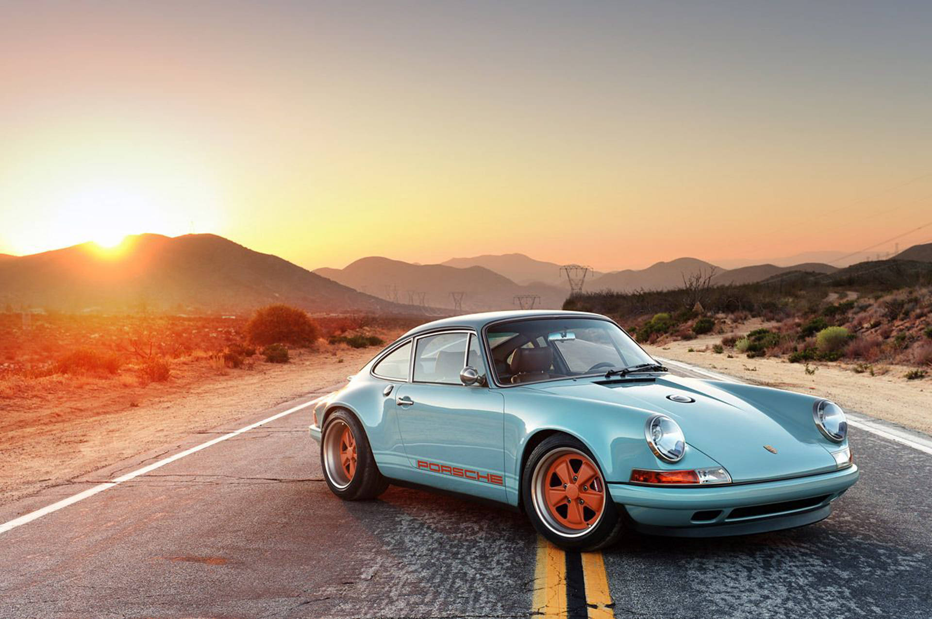 Singer Porsche Wallpaper