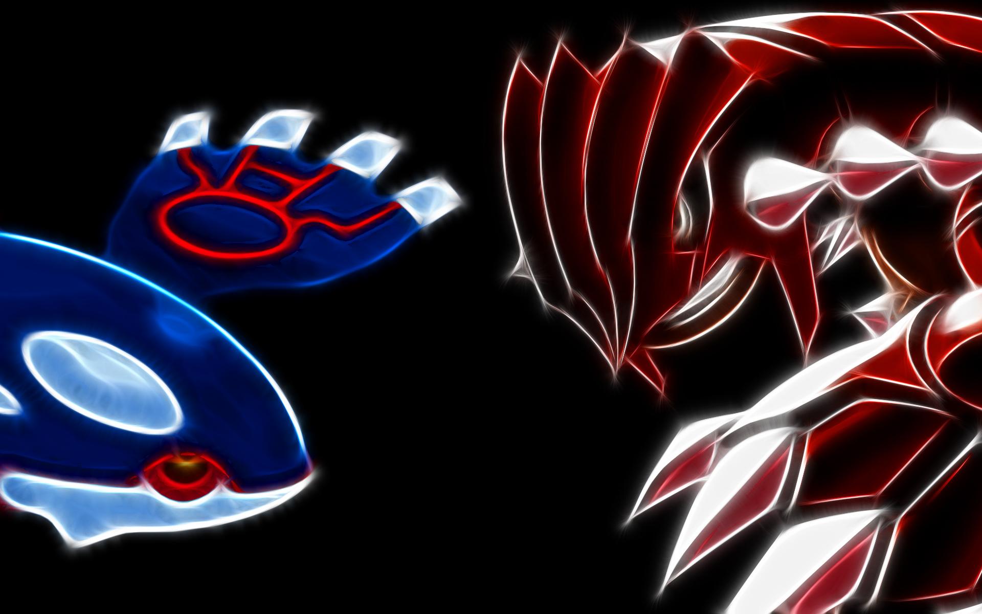 Groudon And Kyogre Wallpaper
