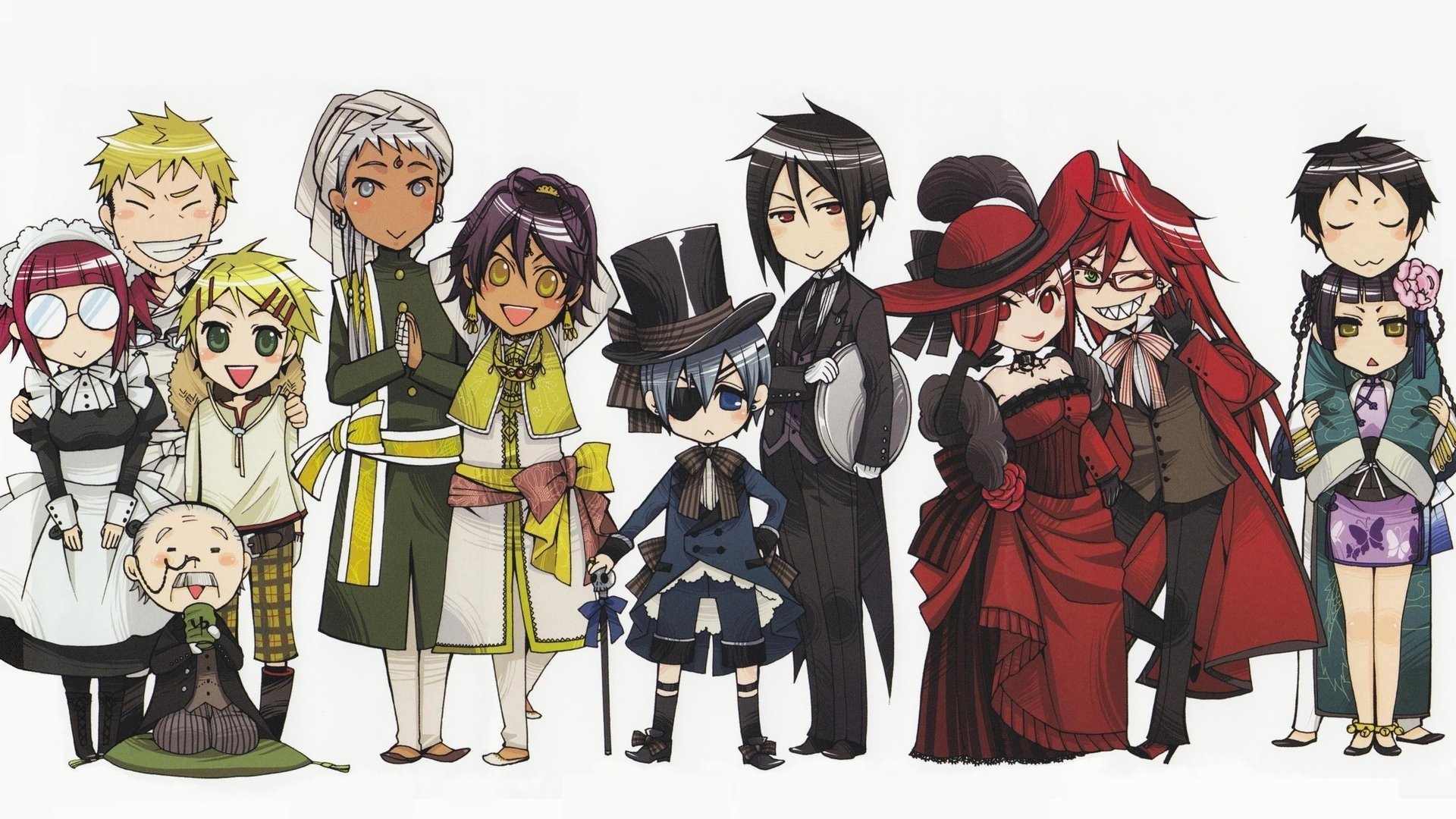 Black Butler Hd Wallpaper Background Image