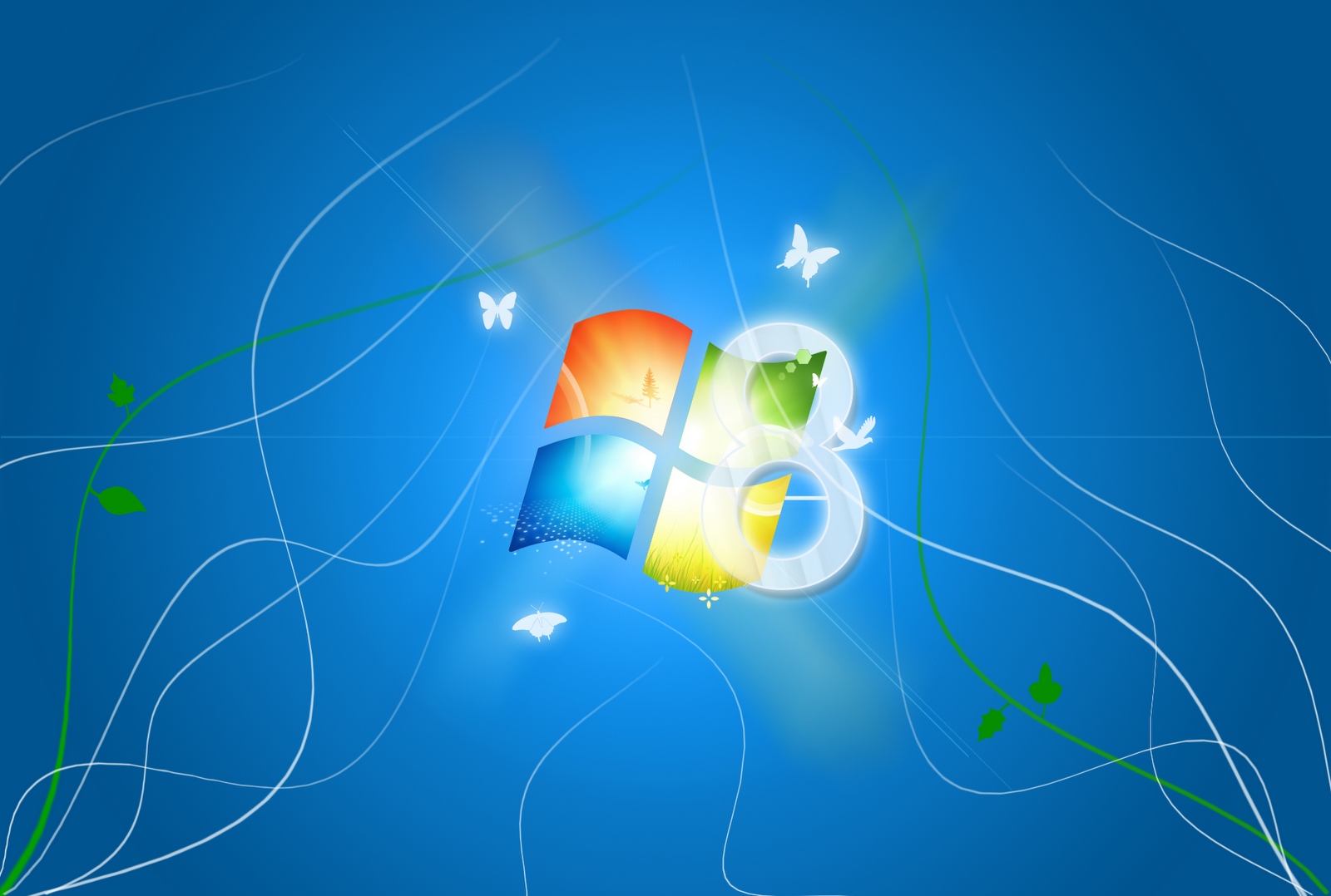 TechnoCage 25 Official Windows 8 Wallpapers In HD