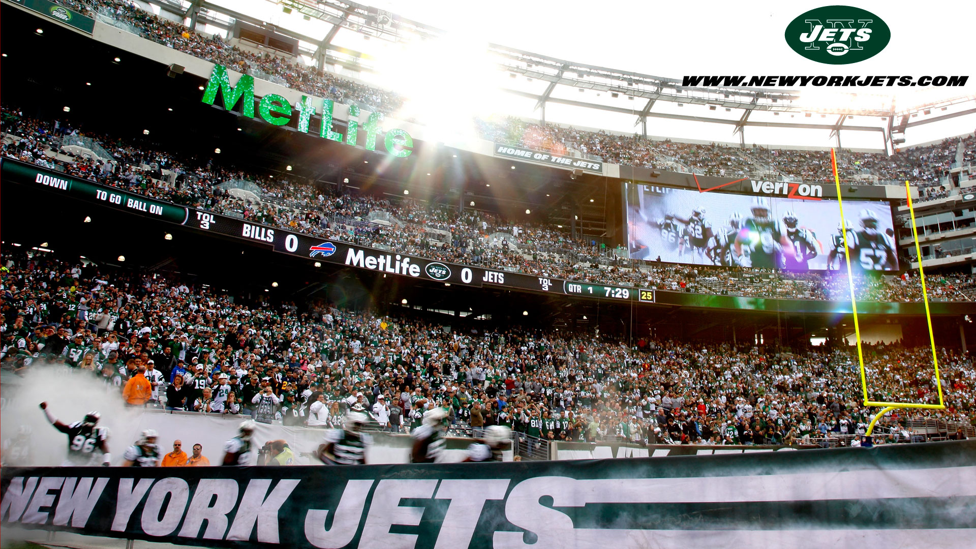New York Jets Stadium Wallpaper Desktop HD Background Screensavers