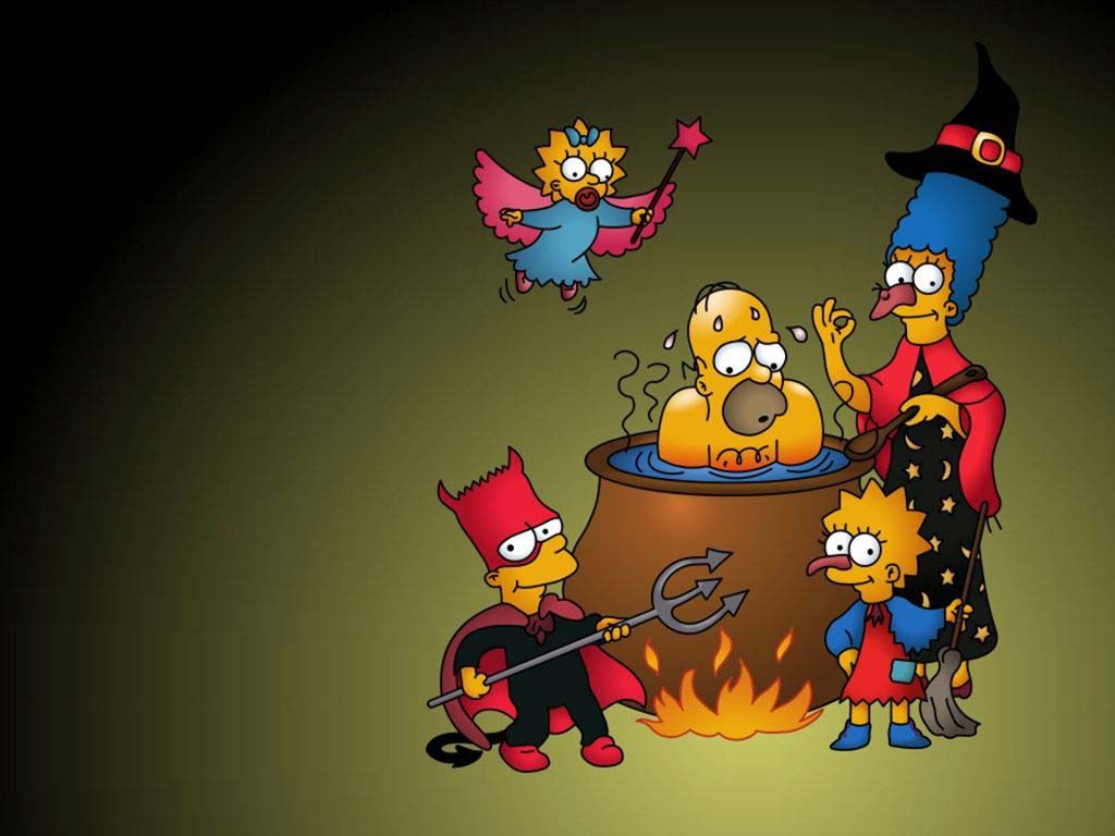 Simpsons Halloween Wallpaper The