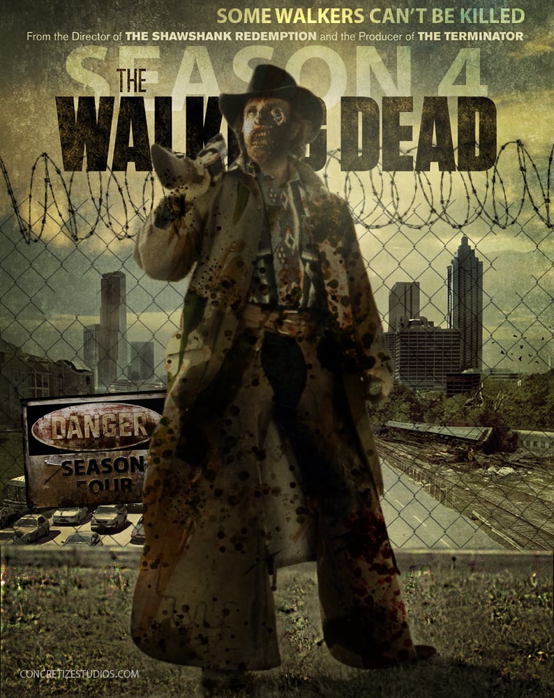 Walking Dead Season 4 Featuring The Texas Walker by Nuncio78 on