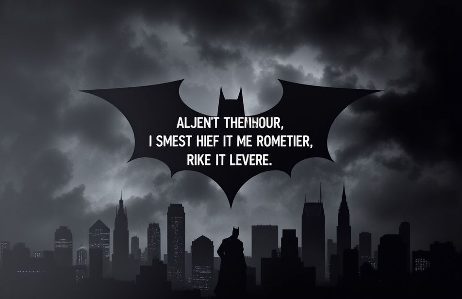 Batman Quotes Wallpaper